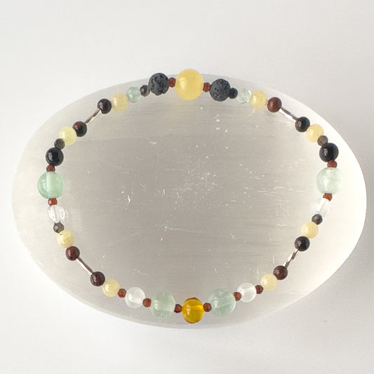 Capricorn Healing Crystal bracelet for Confidence