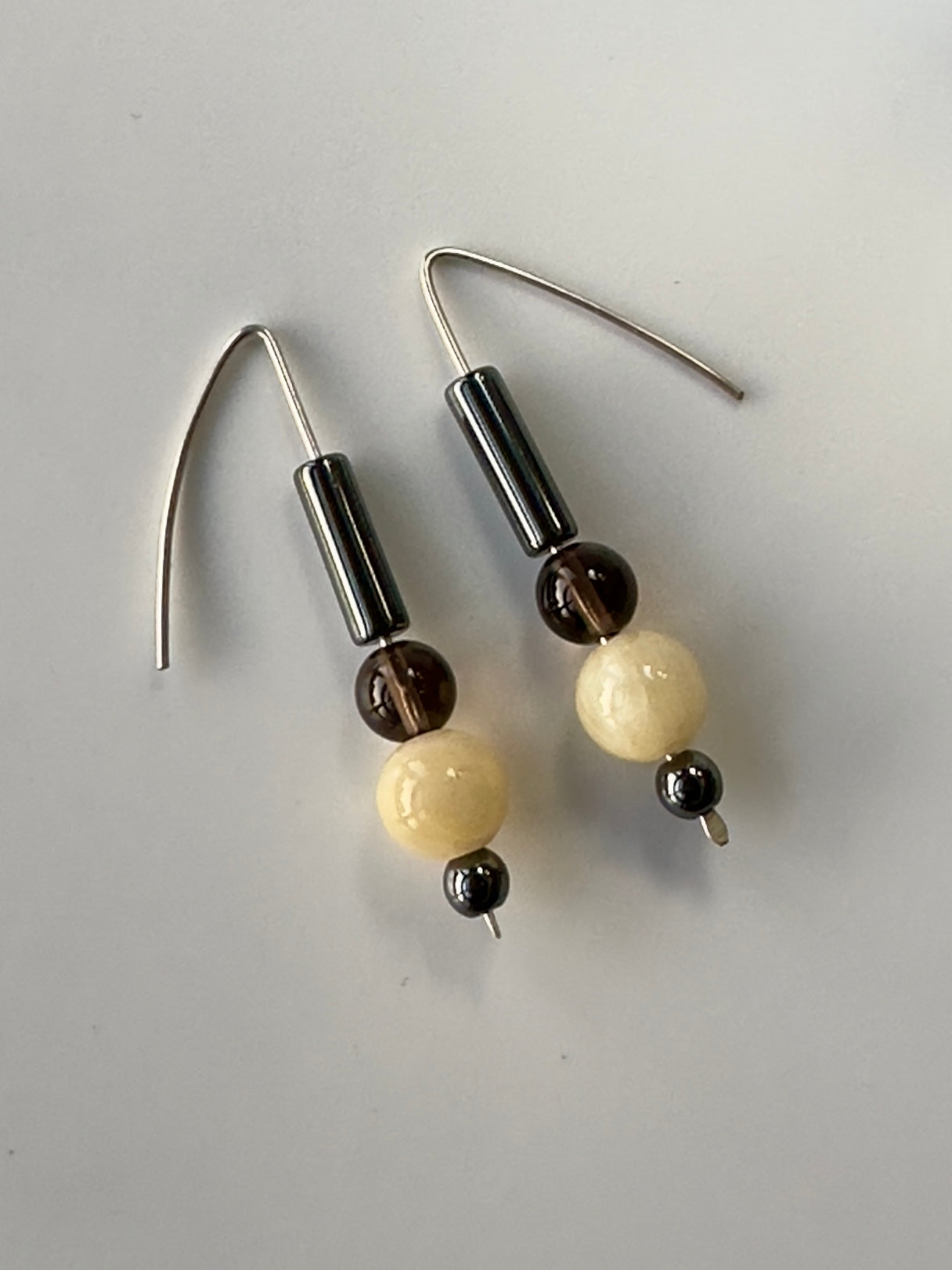 Close-up of Scorpio Confidence and Self-esteem healing crystal earrings
