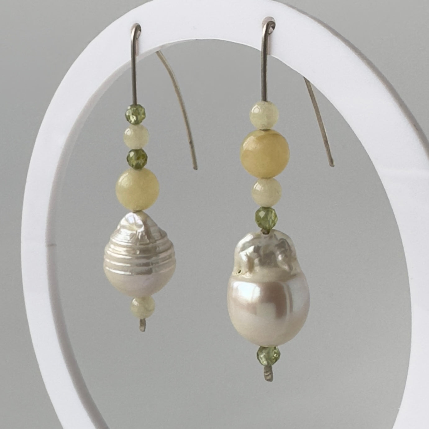 Healing Crystal & Sterling Silver Earrings for Confidence & Self-esteem