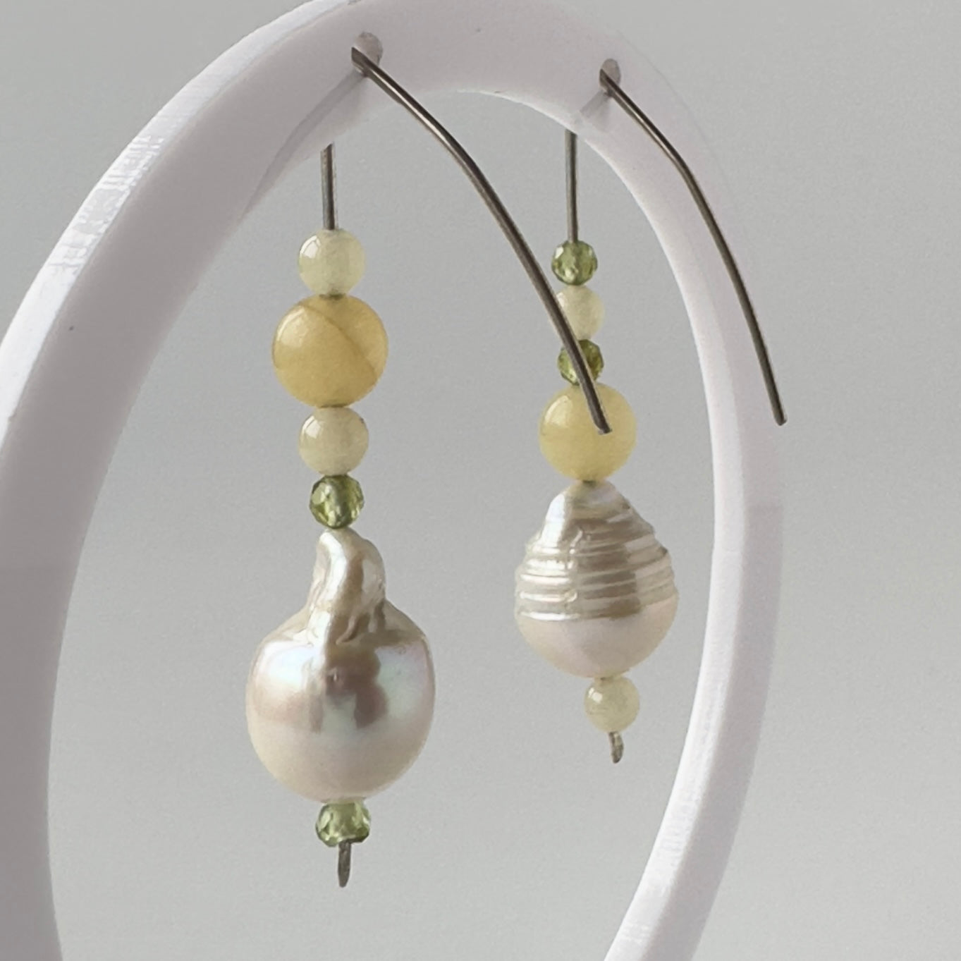 Healing Crystal & Sterling Silver Earrings for Confidence & Self-esteem