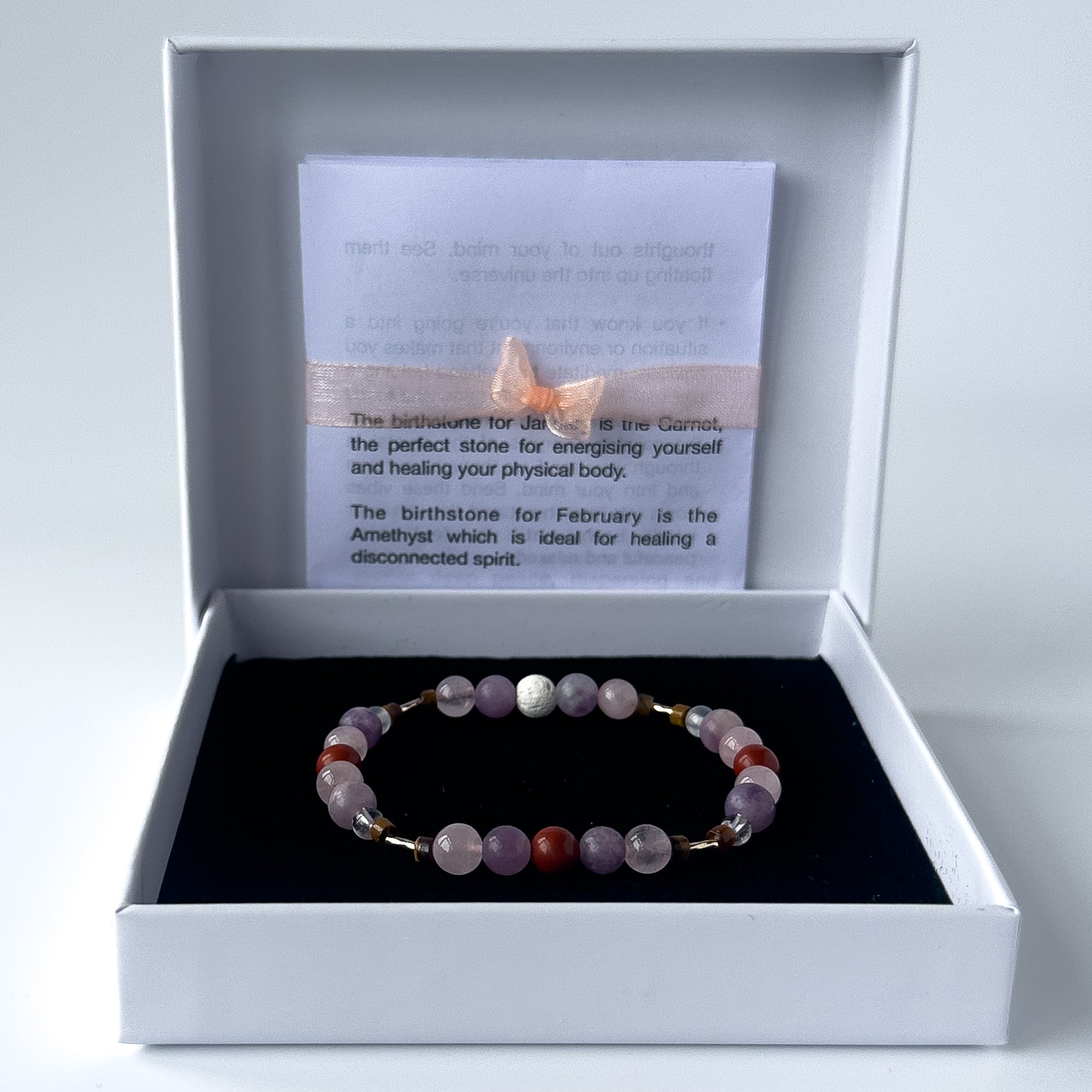 Libra Birthstone Healing Crystal bracelet for Love and Compassion in box