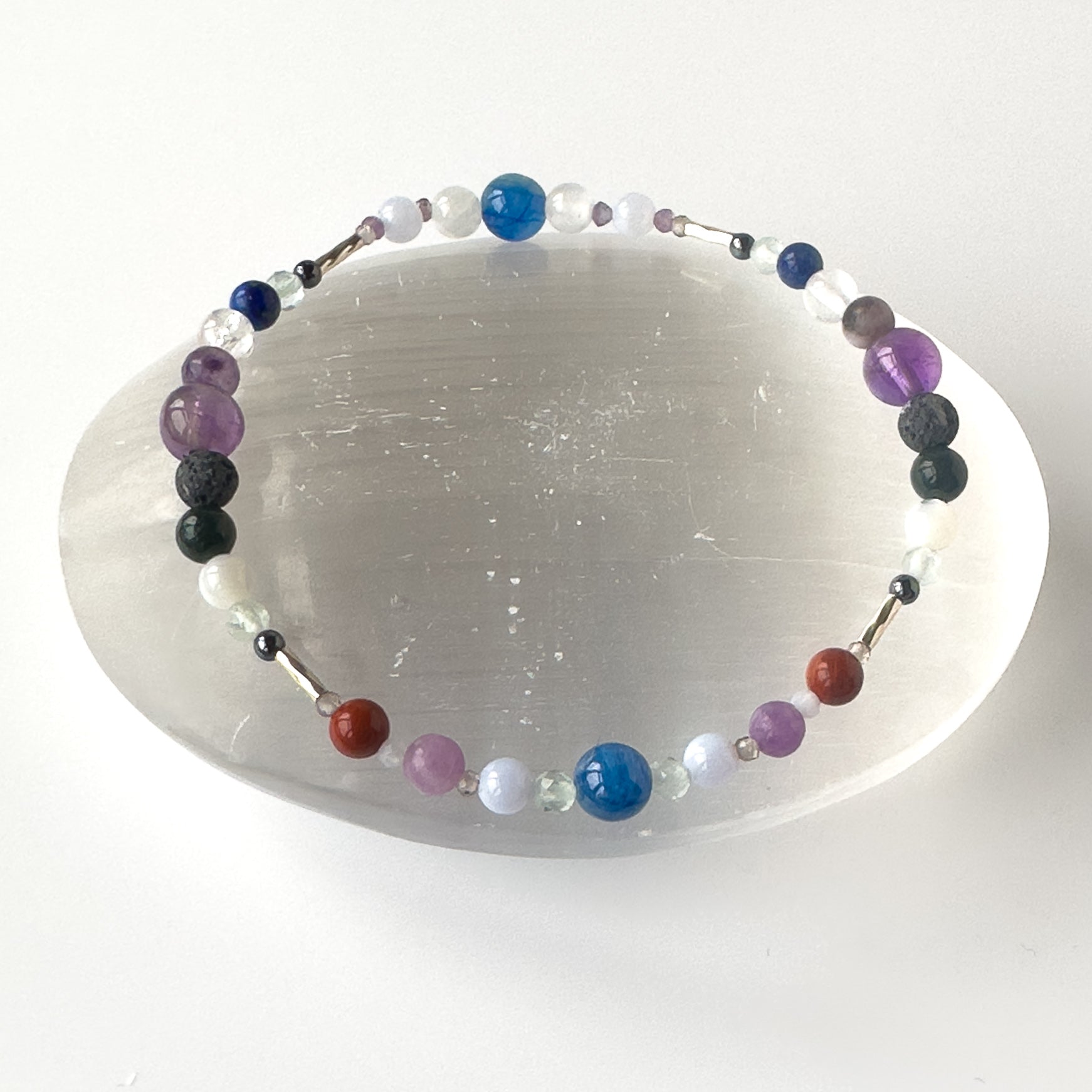 Pisces Healing Crystal bracelet for Stress