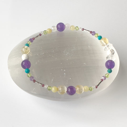 Scorpio Healing Crystal bracelet for Willpower