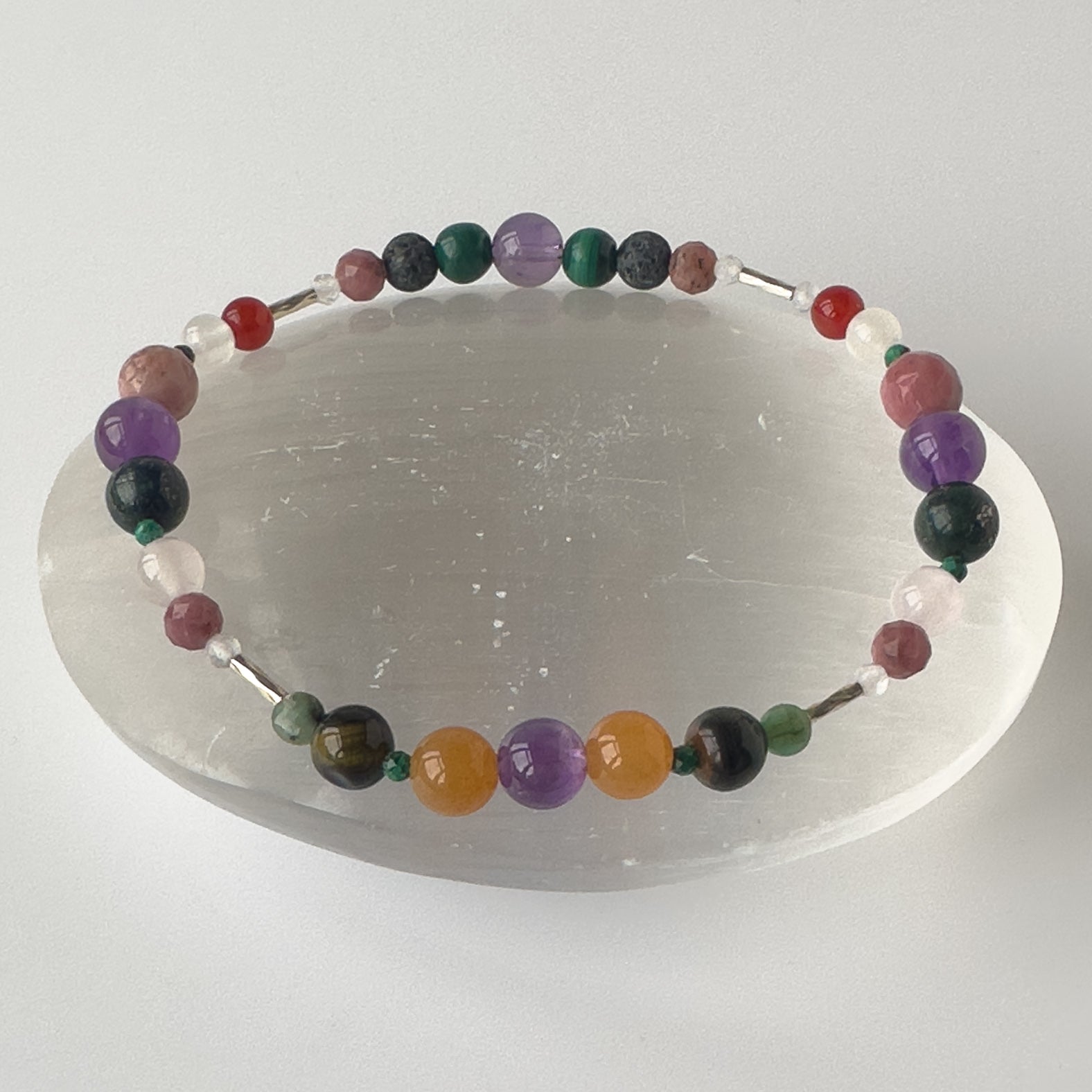 Taurus Crystal Healing bracelet for Grief & Loss support