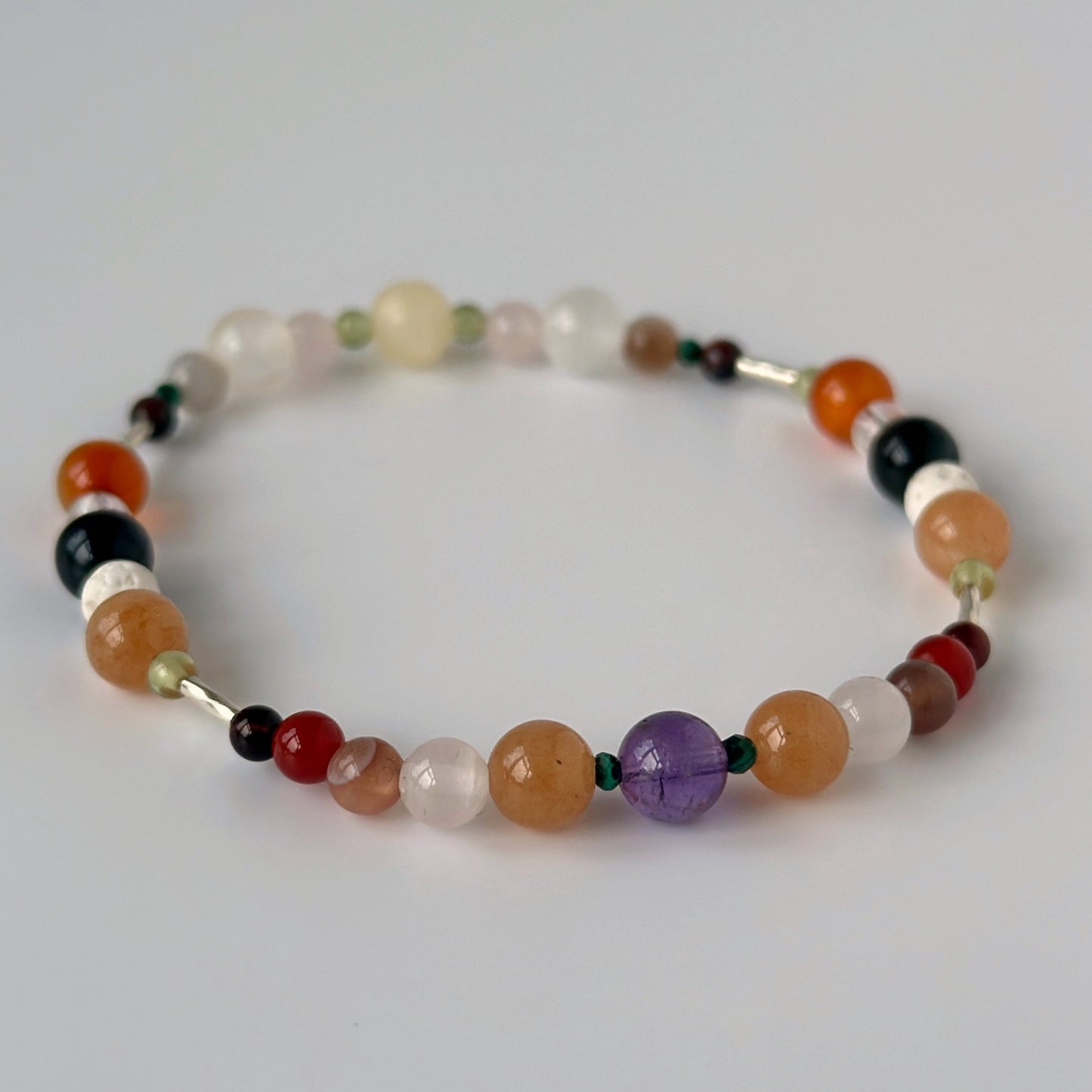 Taurus Handmade Healing Crystal bracelet for Willpower