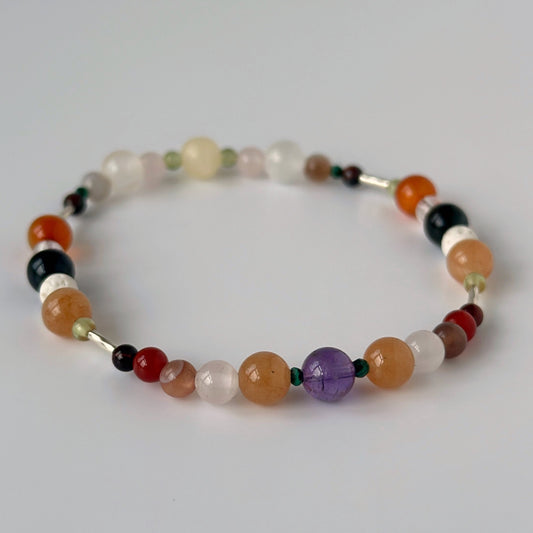 Taurus Handmade Healing Crystal bracelet for Willpower