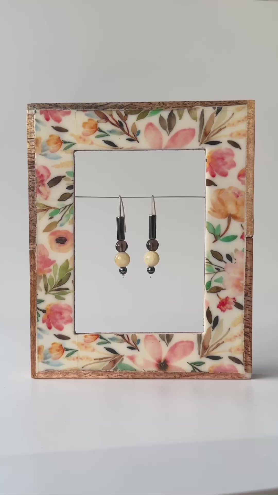 Video of Scorpio Confidence and self-esteem healing crystal earrings