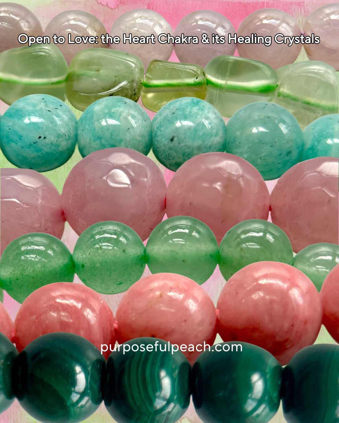 Open to Love: A Gentle Guide to the Heart Chakra and its Healing Crystals