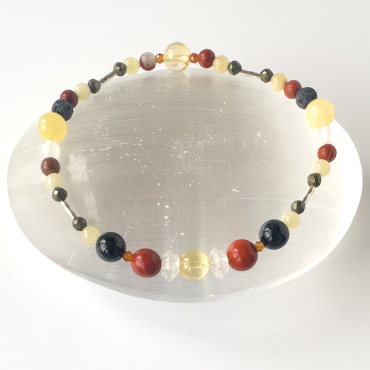 Aries Healing Crystal bracelet for Confidence