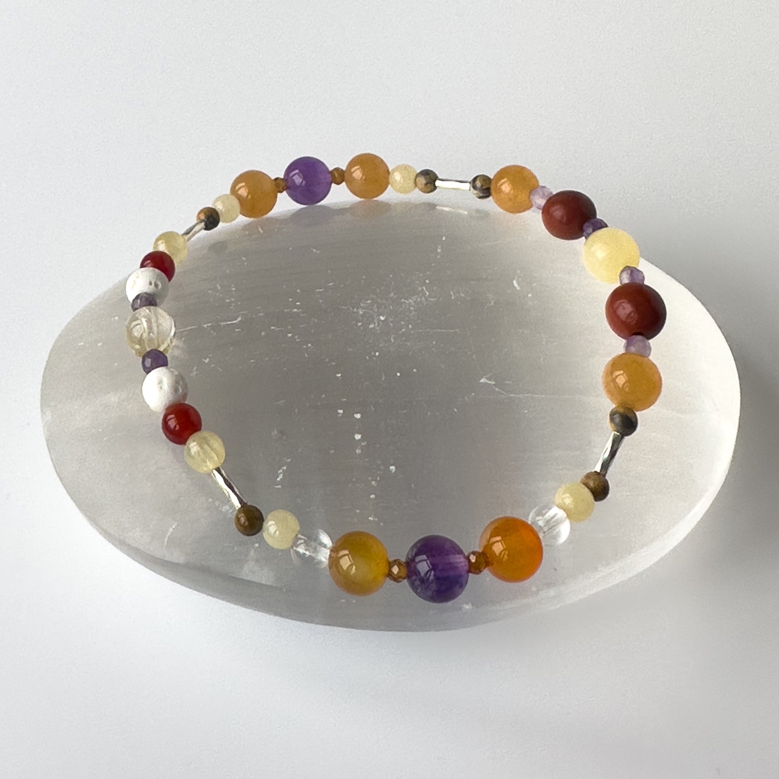 Aries Healing Crystal bracelet for Willpower