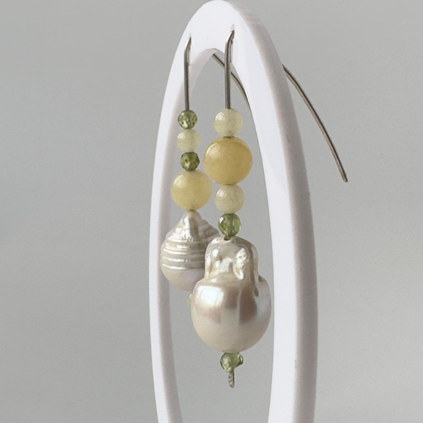 Healing Crystal & Sterling Silver Earrings for Confidence & Self-esteem