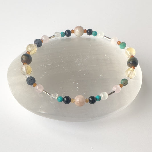 Leo Healing Crystal bracelet for Anxiety