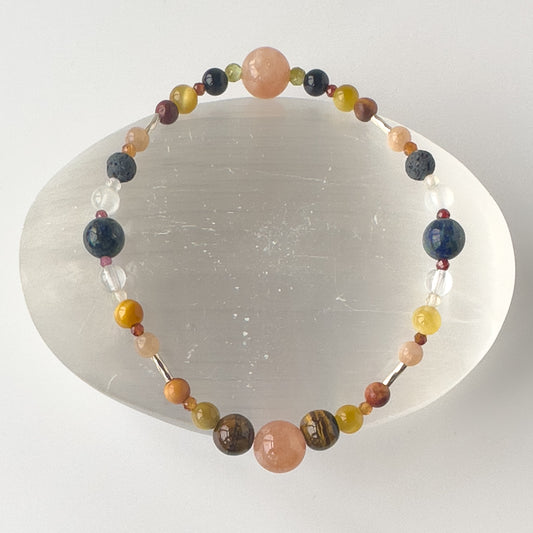 Leo Healing Crystal bracelet for Confidence