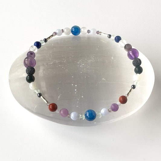 Pisces Healing Crystal bracelet for Stress