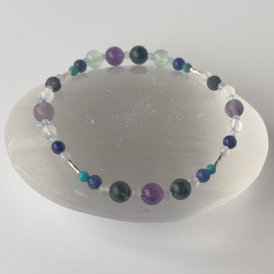 Sagittarius Healing Crystal bracelet for Anxiety