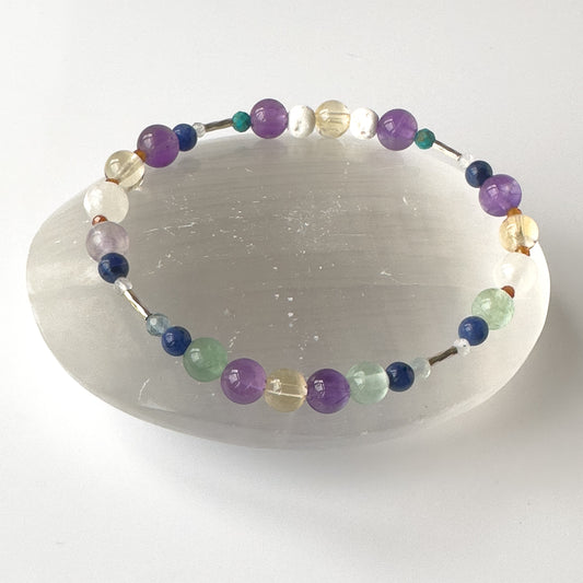 Sagittarius Healing Crystal bracelet for Willpower