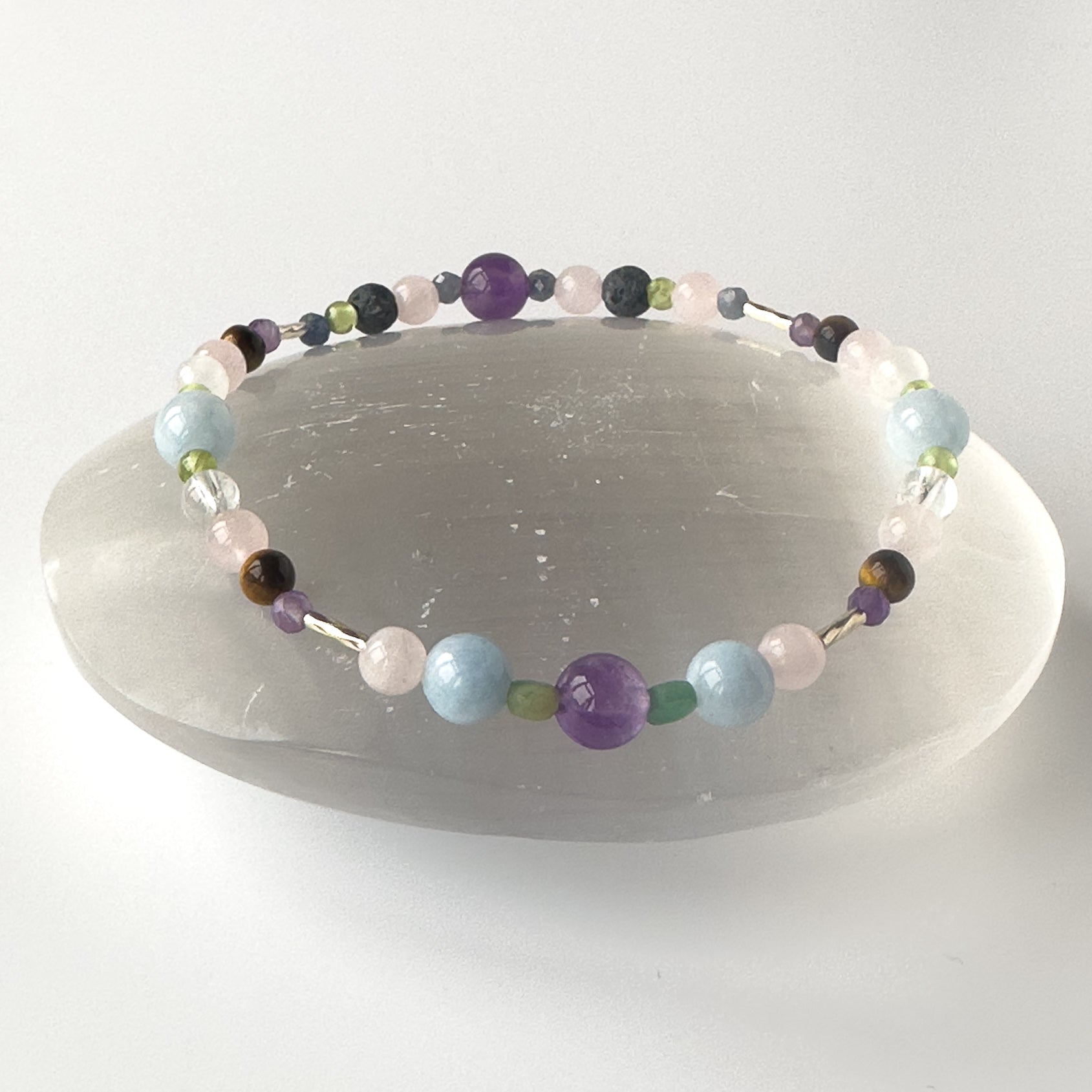 Taurus Healing Crystal bracelet for Stress