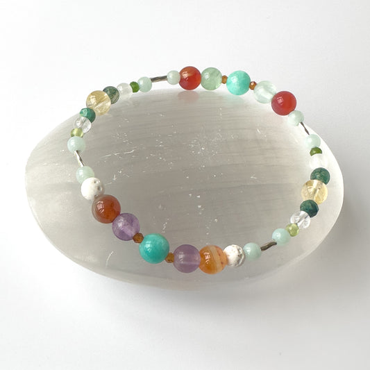 Virgo Healing Crystal bracelet for Willpower