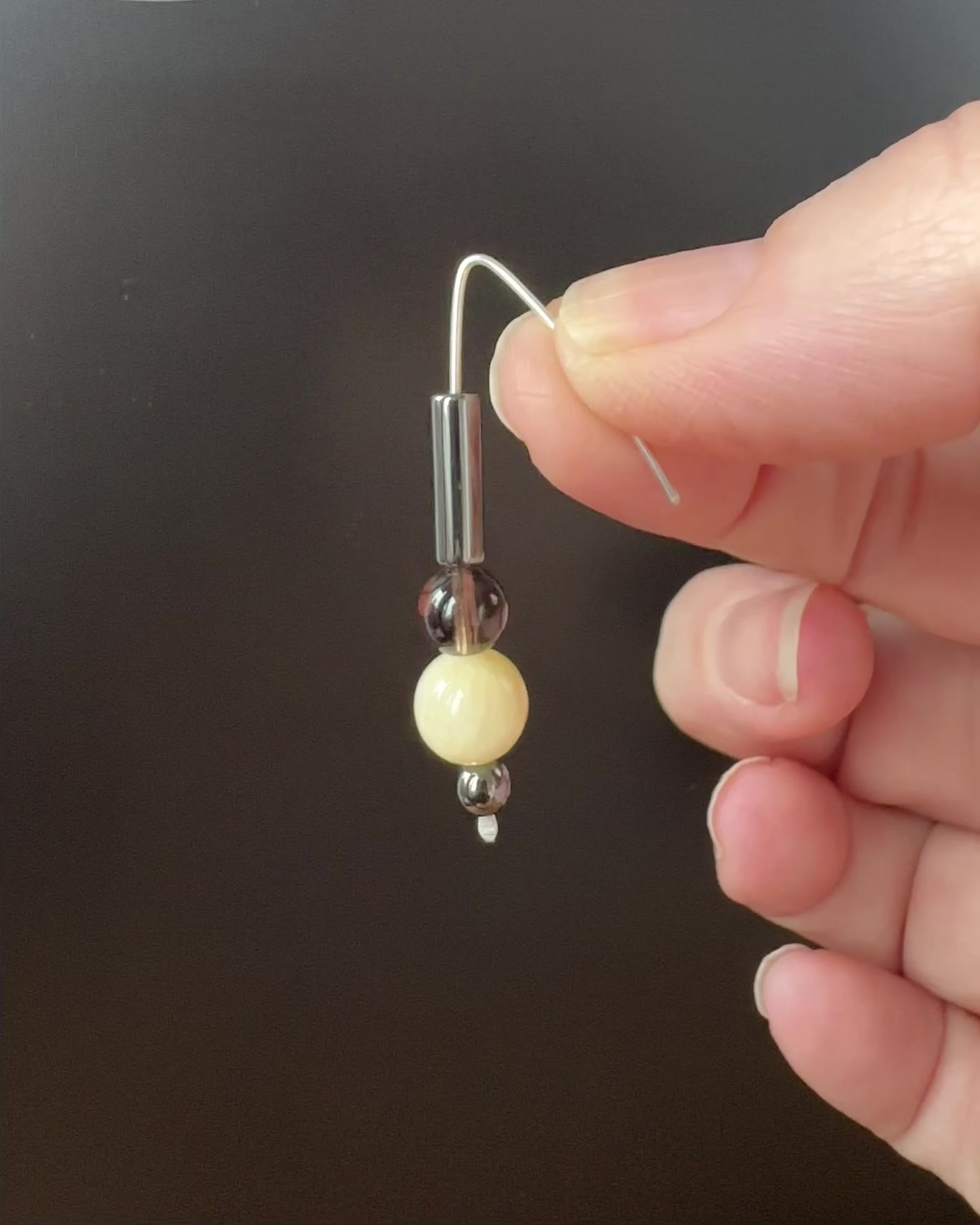 Video of Scorpio Confidence Healing Crystal Fidget Earrings